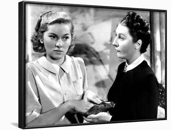 Rebecca, Joan Fontaine, Judith Anderson, 1940-null-Framed Photo