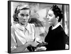 Rebecca, Joan Fontaine, Judith Anderson, 1940-null-Framed Photo