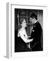 Rebecca, Joan Fontaine, Laurence Olivier, 1940-null-Framed Photo