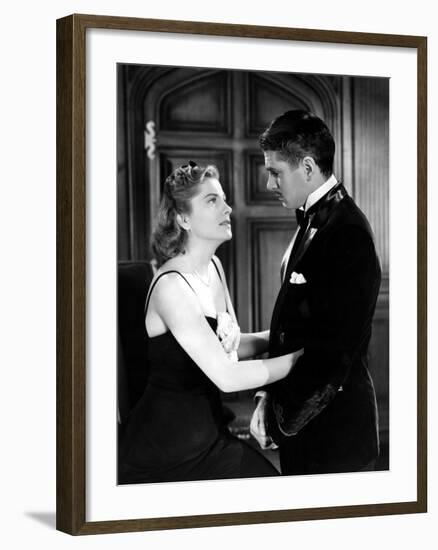 Rebecca, Joan Fontaine, Laurence Olivier, 1940-null-Framed Photo