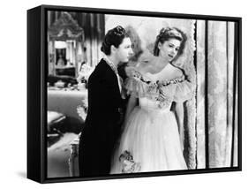 Rebecca, Judith Anderson, Joan Fontaine, 1940-null-Framed Stretched Canvas