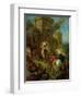 Rebecca Kidnapped by the Templar, Sir Brian De Bois-Guilbert, 1858-Eugene Delacroix-Framed Giclee Print