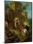 Rebecca Kidnapped by the Templar, Sir Brian De Bois-Guilbert, 1858-Eugene Delacroix-Mounted Giclee Print