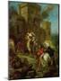 Rebecca Kidnapped by the Templar, Sir Brian De Bois-Guilbert, 1858-Eugene Delacroix-Mounted Giclee Print