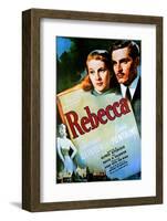 Rebecca - Movie Poster Reproduction-null-Framed Photo