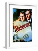 Rebecca - Movie Poster Reproduction-null-Framed Photo