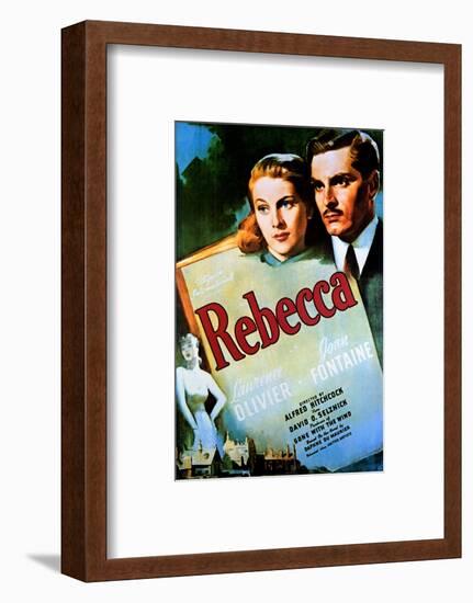 Rebecca - Movie Poster Reproduction-null-Framed Photo