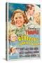 REBECCA OF SUNNYBROOK FARM, Phyllis Brooks, Shirley Temple, Randolph Scott, Gloria Stuart, 1938,-null-Stretched Canvas