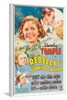 REBECCA OF SUNNYBROOK FARM, Phyllis Brooks, Shirley Temple, Randolph Scott, Gloria Stuart, 1938,-null-Framed Art Print