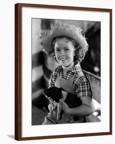 Rebecca Of Sunnybrook Farm, Shirley Temple, 1938-null-Framed Photo