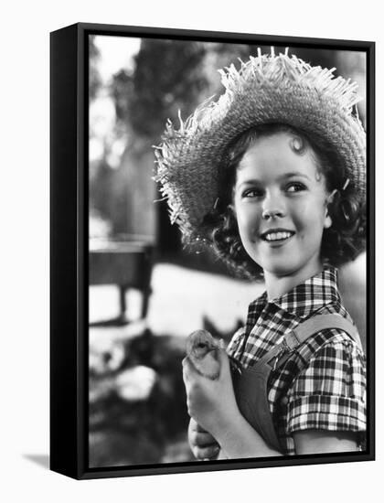 Rebecca of Sunnybrook Farm, Shirley Temple, 1938-null-Framed Stretched Canvas