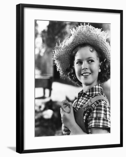 Rebecca of Sunnybrook Farm, Shirley Temple, 1938-null-Framed Photo