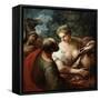 Rebekah at the Well, 16th Century-Titian (Tiziano Vecelli)-Framed Stretched Canvas