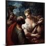 Rebekah at the Well-Titian (c 1488-1576)-Mounted Giclee Print