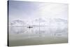 Rebekah Richins Kayaking In The Great Salt Lake-Lindsay Daniels-Stretched Canvas