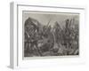 Rebel Colonists Attacked by Our Cavalry-Richard Caton Woodville II-Framed Giclee Print