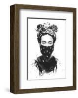 Rebel Girl-Balazs Solti-Framed Art Print