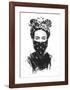 Rebel Girl-Balazs Solti-Framed Art Print