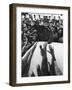 Rebel Leader Fidel Castro Being Cheered by a Village Crowd on His Victorious March to Havana-Grey Villet-Framed Photographic Print