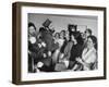 Rebel Leader Fidel Castro During Celebration of His Rebel Victory-null-Framed Photographic Print