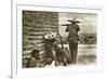 Rebel Snipers Attacking the City of Juarez, 10th May 1911-null-Framed Giclee Print