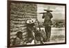 Rebel Snipers Attacking the City of Juarez, 10th May 1911-null-Framed Giclee Print