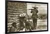 Rebel Snipers Attacking the City of Juarez, 10th May 1911-null-Framed Giclee Print