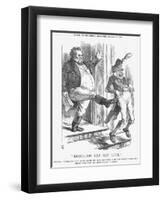 Rebellion Had Bad Luck, 1865-John Tenniel-Framed Giclee Print