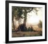 Rebellion, Picketline in Virginia-Albert Bierstadt-Framed Premium Giclee Print