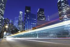 Chicago Skyline along the River-rebelml-Stretched Canvas