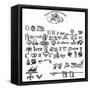 Rebus: a Hieroglyphic Love Letter-null-Framed Stretched Canvas