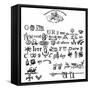 Rebus: a Hieroglyphic Love Letter-null-Framed Stretched Canvas