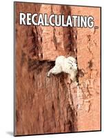 Recalculating-Noble Works-Mounted Art Print