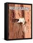 Recalculating-Noble Works-Framed Stretched Canvas