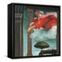 Recanati Annunciation (Annunciazione)-Lorenzo Lotto-Framed Stretched Canvas
