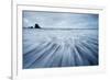 Receding Wave Shot with Long Exposure. Talisker Bay, Isle of Skye, Scotland, UK, October 2011-Mark Hamblin-Framed Photographic Print