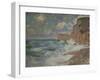 Receding Waves, Effets de Vagues a Etretat Ocean-Claude Monet-Framed Giclee Print