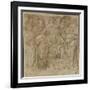 Receipt of a Knight in the Order of the Holy Spirit-Toussaint Dubreuil-Framed Giclee Print