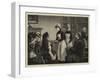 Receiving Day at the Foundling Hospital-Charles Joseph Staniland-Framed Giclee Print