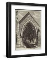 Receiving-House of the Redfern Cemetery, Near Sydney-null-Framed Premium Giclee Print