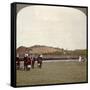 Receiving the Colours Inside the Square, India, 1900s-Underwood & Underwood-Framed Stretched Canvas