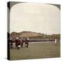 Receiving the Colours Inside the Square, India, 1900s-Underwood & Underwood-Stretched Canvas