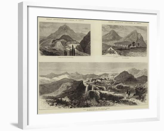 Recent Antiquarian Discoveries in Greece-null-Framed Giclee Print