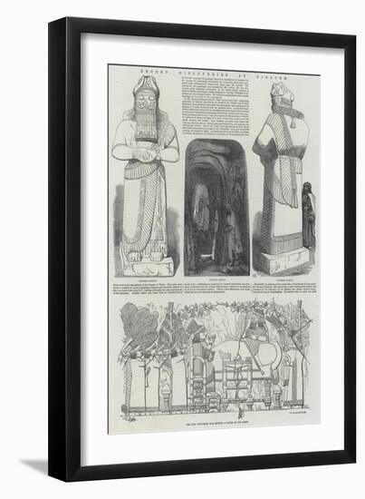 Recent Discoveries at Nineveh-null-Framed Premium Giclee Print