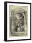 Recent Discoveries at Pompeii, a Mosaic Fountain-null-Framed Premium Giclee Print