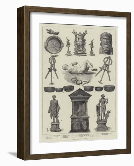 Recent Discoveries at Pompeii-Johann Nepomuk Schonberg-Framed Giclee Print
