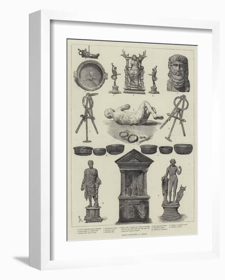 Recent Discoveries at Pompeii-Johann Nepomuk Schonberg-Framed Giclee Print