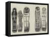 Recent Discovery of Royal Mummies and Other Egyptian Antiquities-null-Framed Stretched Canvas