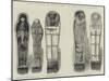 Recent Discovery of Royal Mummies and Other Egyptian Antiquities-null-Mounted Giclee Print