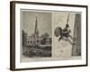 Recent Repairs at Ashbourne Church, Derbyshire-Percy William Justyne-Framed Giclee Print